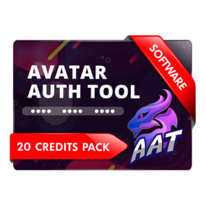 AvatarAuth Tool - 20 Credit Pack