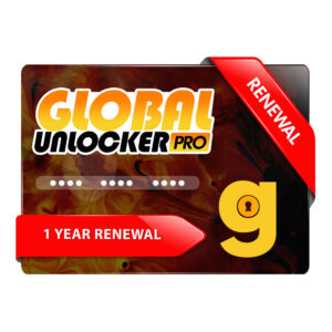 Global Unlocker Pro  Renewal  1 Year
